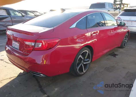 2018 Honda Accord Sport from USA, damaged, VIN 1HGCV1F33JA067744
